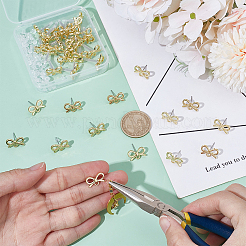 40 шт. штифтовые серьги из сплава MAK-UN0001-72