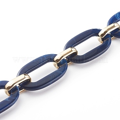 Акриловые кабельные цепи ручной работы AJEW-JB00947-05