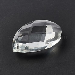 Прозрачное стекло большие подвески GLAA-F118-12