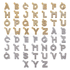 Подвески со стразами из сплава и подвески со стразами из микропаве из циркония ALRI-TA0001-06-RS