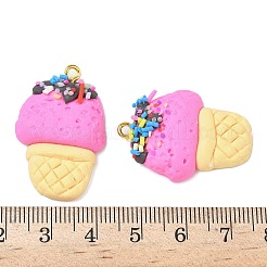 Полимерной глины ручной работы подвески CLAY-P005-01B-P