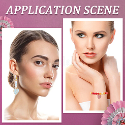 40шт 4 цвета сплава эмалевые подвески&nbsp;ENAM-SC0004-34