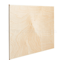 Tavoli da disegno in legno bianco, per la pittura, rettangolo, Burlywood, 451x302x7.5mm