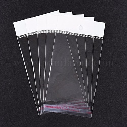 Cellophane Bags, 16.5x8cm, Unilateral Thickness: 0.035mm, Inner Measure: 12x8cm, Hole: 8mm