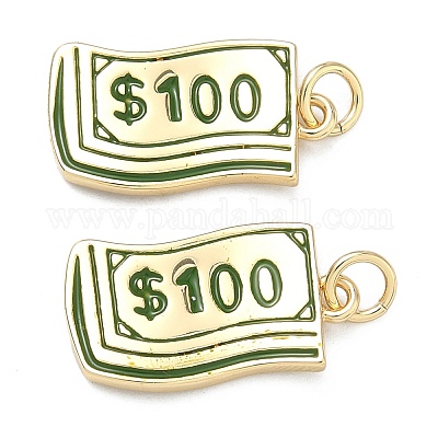 Латунь эмаль подвески&nbsp;KK-F933-11G-1