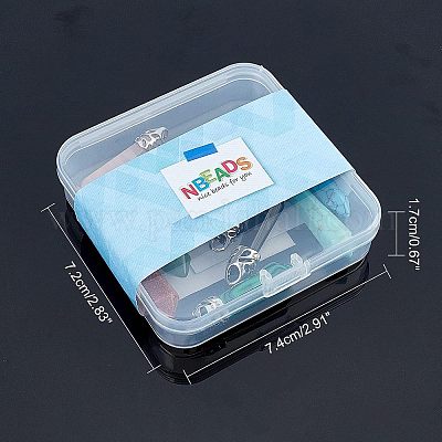 Подвески-пули из натуральных и синтетических драгоценных камней G-NB0001-99P-1