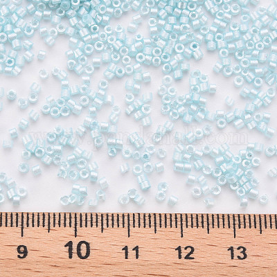 Цилиндрические стеклянные шарики флуоресцентного цвета SEED-S047-P-009-1