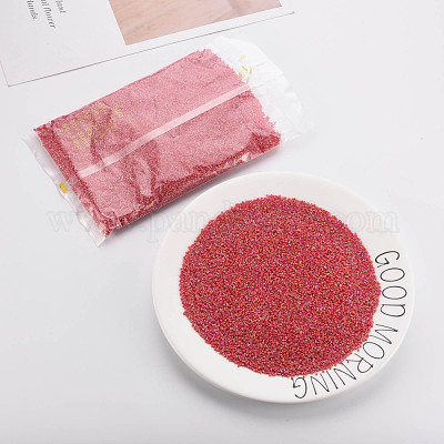 Цилиндрические бусины из матового стекла SEED-S047-O-003-1