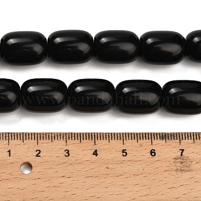 Природные обсидиана бисер нитей G-H319-A06-03-1