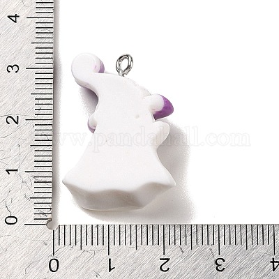 Подвески из непрозрачной смолы RESI-K020-03J-1