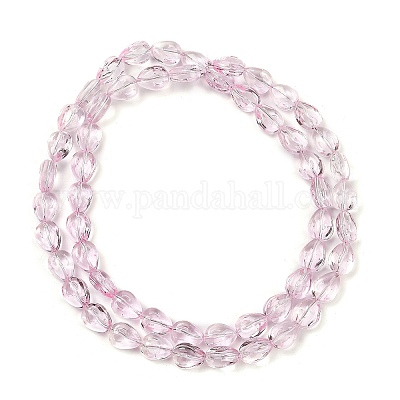 Прозрачные стеклянные бусины GLAA-H038-03A-1