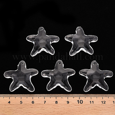 Прозрачные акриловые бусины&nbsp;X-TACR-S154-58B-205-1