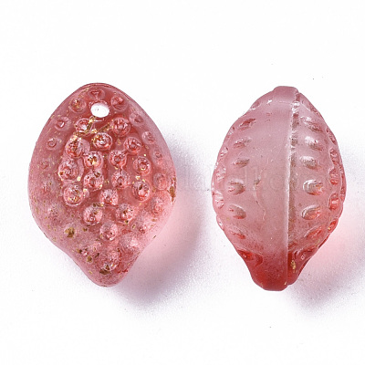 Прозрачные брызги окрашенные стеклянные подвески GLAA-R215-02-B02-1