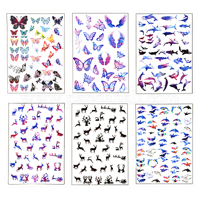 Наклейки-наполнители (без клея на спине) AJEW-OC0001-03-1