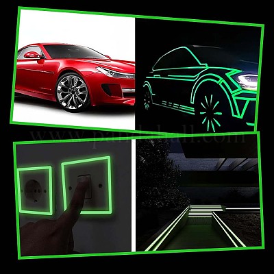 10м светящаяся клейкая лента для животных для сцены AJEW-SP0002-35A-02-1