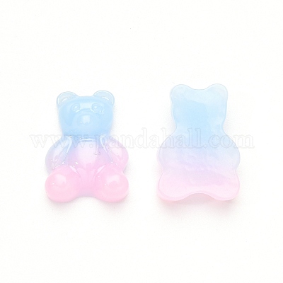 Кабошоны из непрозрачной смолы градиентного цвета CRES-R196-01B-1