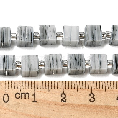 Бусины лэмпворк ручной работы LAMP-B022-01F-1