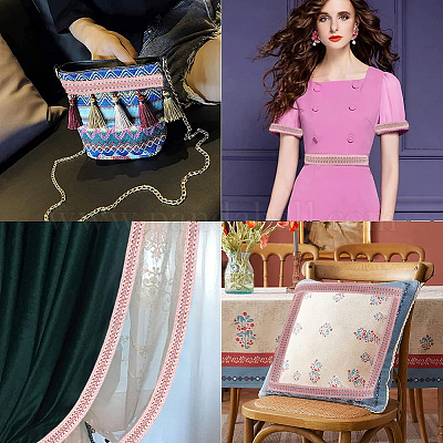 Отделка полиэфирной тесьмой OCOR-WH0085-04C-1