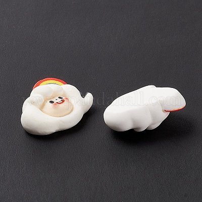 Непрозрачные кабошоны из смолы RESI-G036-E01-1