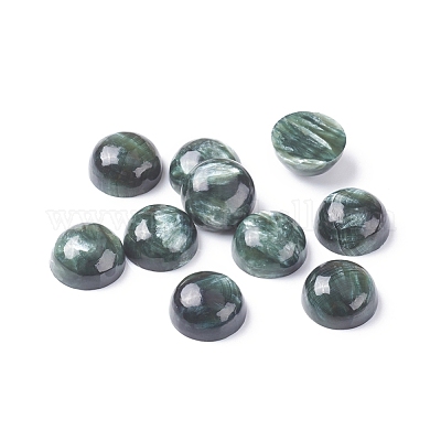 Натуральные серафинитовые кабошоны&nbsp;G-E557-07C-1