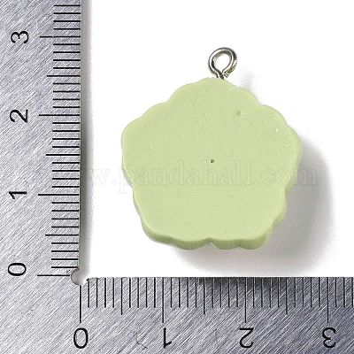 Подвески из непрозрачной смолы RESI-S403-04D-1