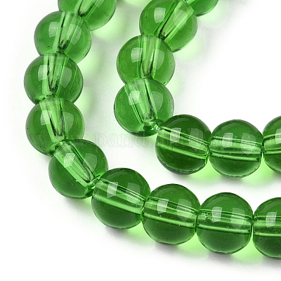 Прозрачные стеклянные бусины GLAA-T032-T6mm-07-1