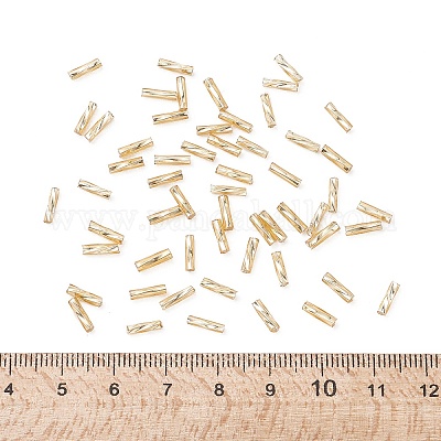 Стекло твист стеклярус бисер X-TTSDB6MM22-1