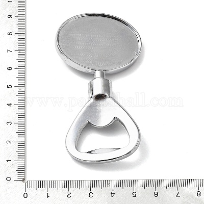 Элемент кабошона для открывания бутылок из цинкового сплава PALLOY-D312-01P-03-1