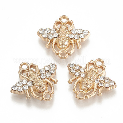 Соединители звеньев сплава горный хрусталь&nbsp;ALRI-S171-06-1