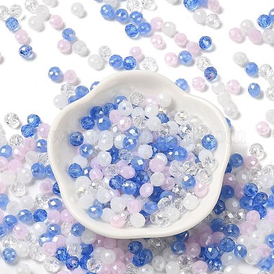 Стеклянные бусины EGLA-A034-LM6mm-18-1