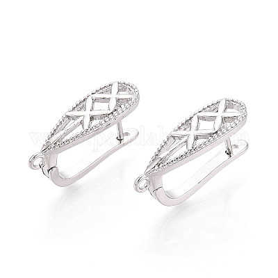 Латунная фурнитура для хооп серег KK-N267-30P-1