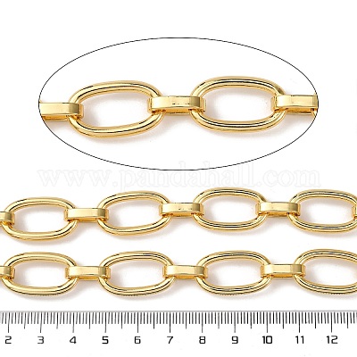 Латунные овальные звенья цепи CHC-H113-01G-1