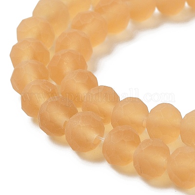 Прозрачные стеклянные бусины EGLA-A034-T8mm-MD23-1