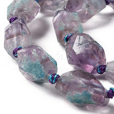 Natürlichen Amethyst Perlen Stränge&nbsp;G-F719-20-1