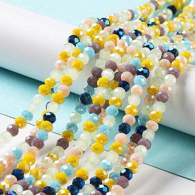 Стеклянные бусины EGLA-A034-M4mm-32-1