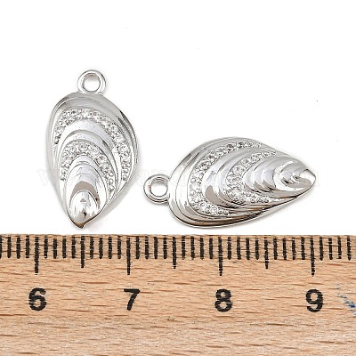 Латунные микро проложить кубического циркония подвески KK-K407-46D-P-1