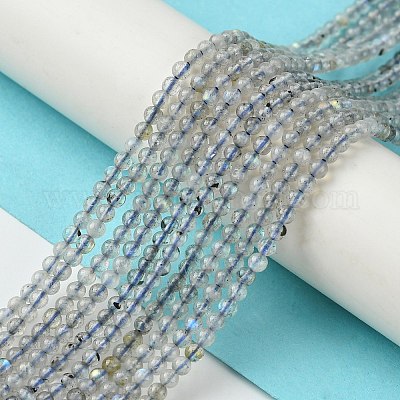 Природные лабрадорита бисер нитей G-Z034-B04-01-1
