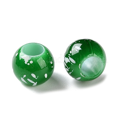 Европейские бусины из АБС-пластика KY-G033-01B-08-1