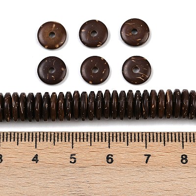 Натурального кокосового шарик нити&nbsp;BSHE-P021-23-8mm-1