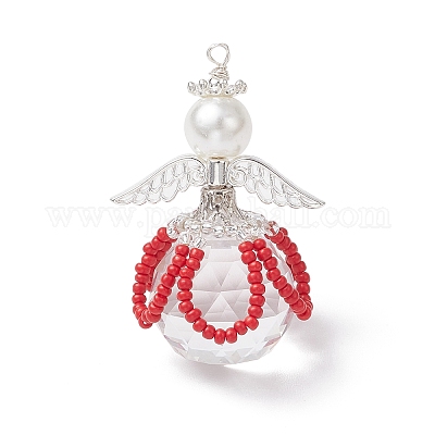 2 шт. подвески из стеклянных бусин 2 стилей PALLOY-MZ00710-03-1