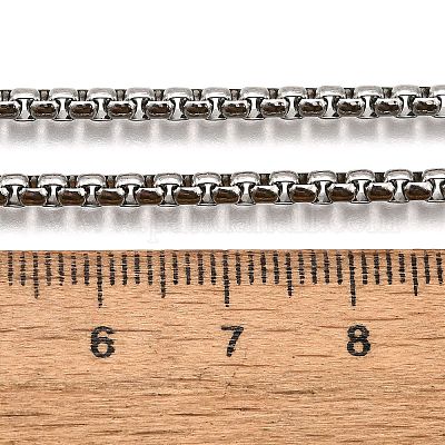 Не тускнеющие цепочки из нержавеющей стали 304 NJEW-O110-05I-P-1