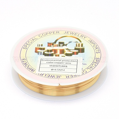 Экологически чистая медная ювелирная проволока CWIR-P001-01-0.5mm-1
