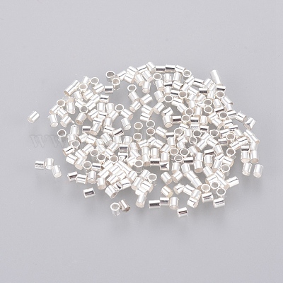 Зажимные бусины из латуни E001-S-1