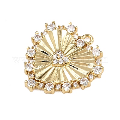 Латунные микро проложить кубического циркония подвески KK-I352-26G-01-1