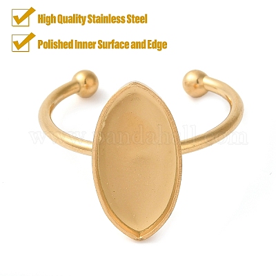 Ионное покрытие (ip) 304 нержавеющая сталь открытые манжетные кольца компоненты STAS-I306-04G-1