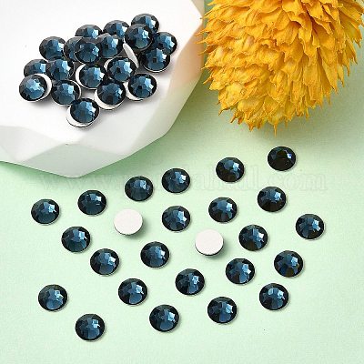 Preciosa® maxima crystal без горячей фиксации плоские камни Y-PRC-NSS12-30340-1