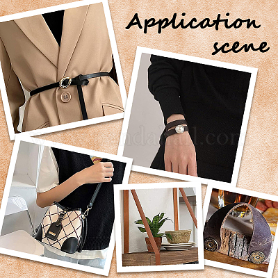 Плоский шнур из искусственной кожи 5м. LC-GF0001-05B-02-1