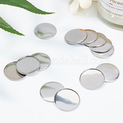 Чашки безеля из нержавеющей стали марки 304 с фрезерованными краями STAS-P236-25P-1