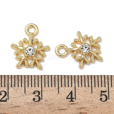 Рождественские подвески из сплава с кристаллами и стразами FIND-L026-01J-G-1