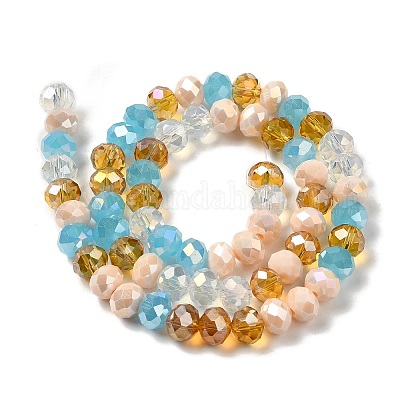 Стеклянные бусины EGLA-A034-M8mm-56-1